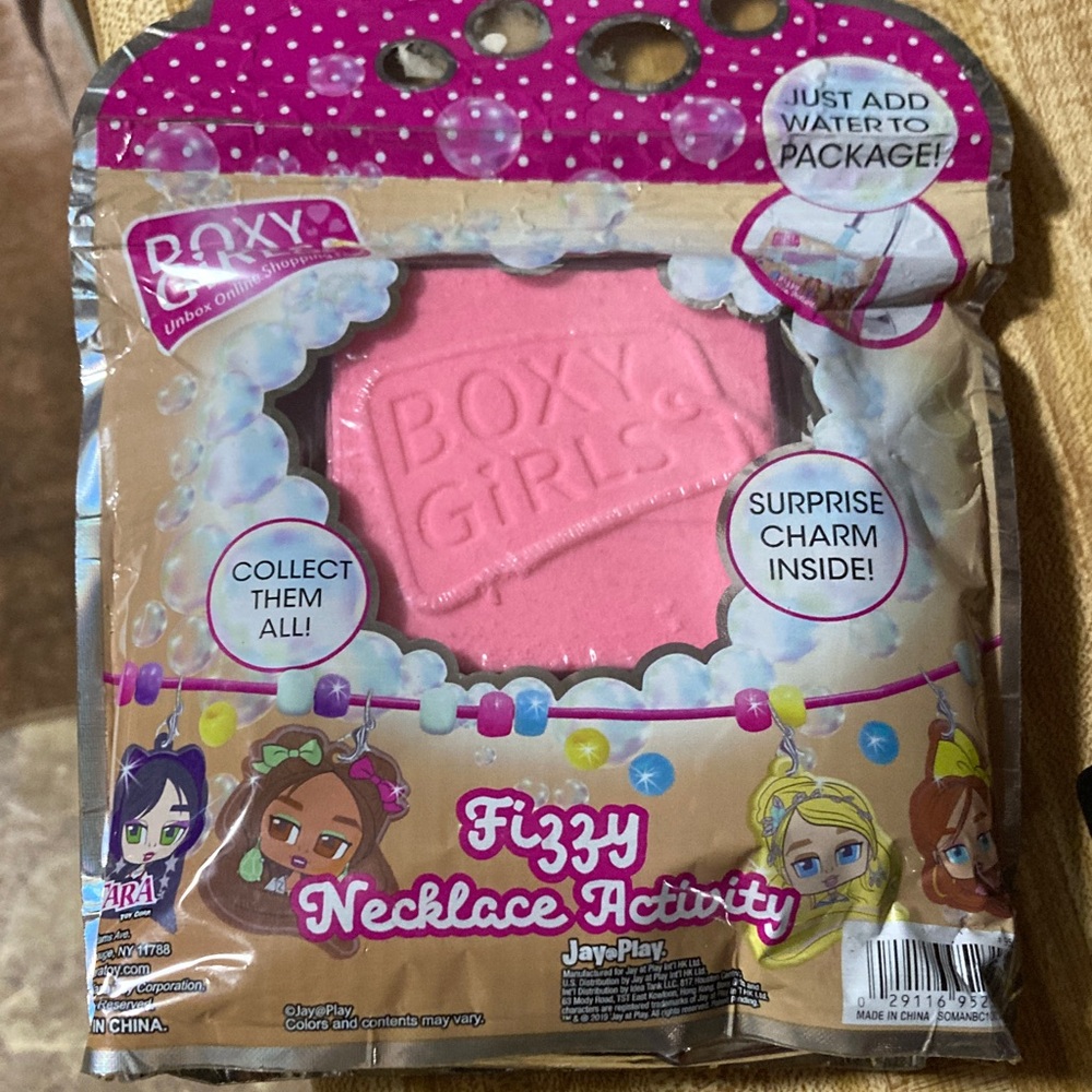 Fizzy Necklace Activity - Pink
